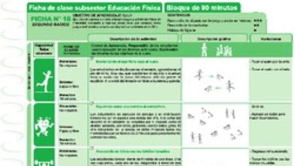 Habito y cultura de movimiento Ficha N° 18