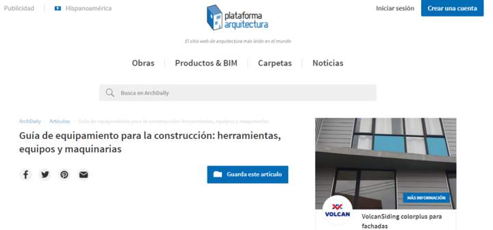 Plataforma de arquitectura