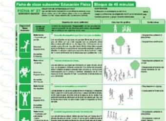 Ejercicio en entorno natural Ficha N° 27