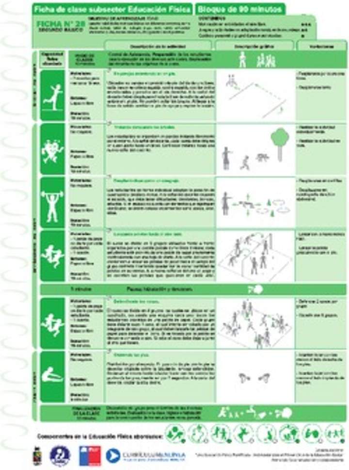 Ejercicio en entorno natural Ficha N° 28