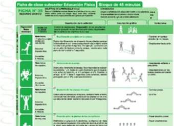 Ejercicio en entorno natural Ficha N° 35