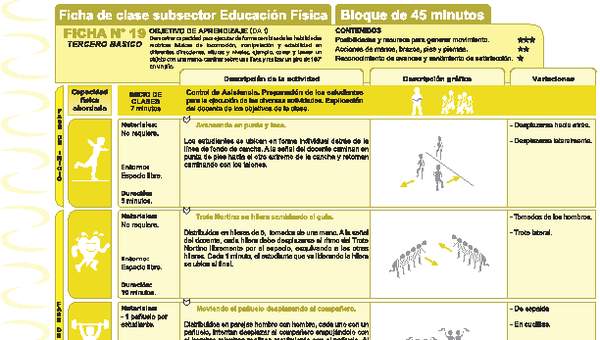 Habilidades Motrices Ficha N° 05