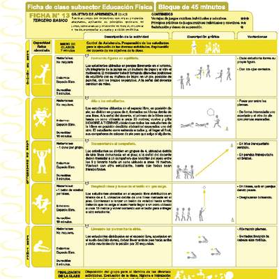 Juegos Predeportivos Ficha N° 13