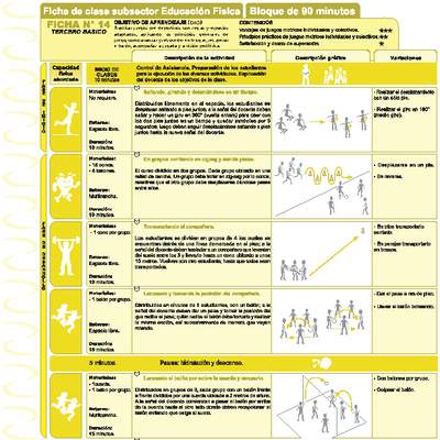 Juegos Predeportivos Ficha N° 14