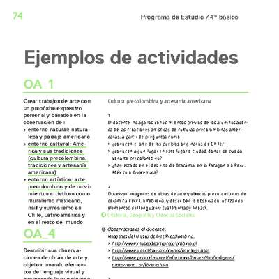 Actividades sugeridas Unidad 2