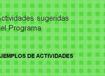 Actividades sugeridas Unidad 2