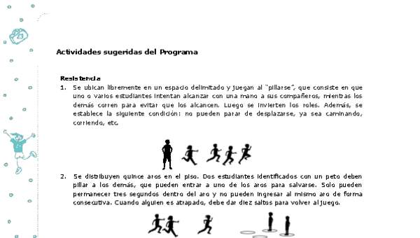 Actividades sugeridas Unidad 1