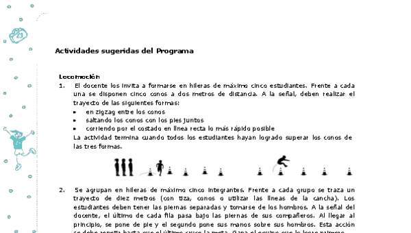 Actividades sugeridas Unidad 1