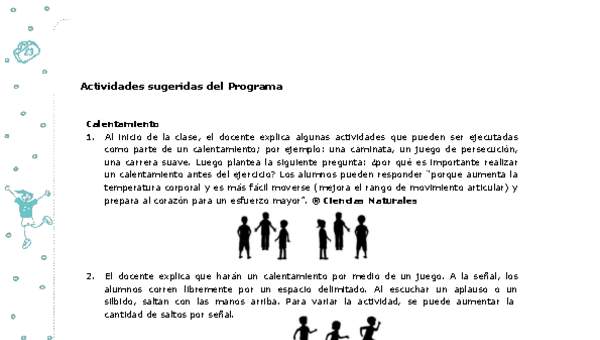 Actividades sugeridas Unidad 1