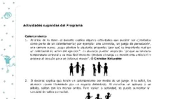 Actividades sugeridas Unidad 1