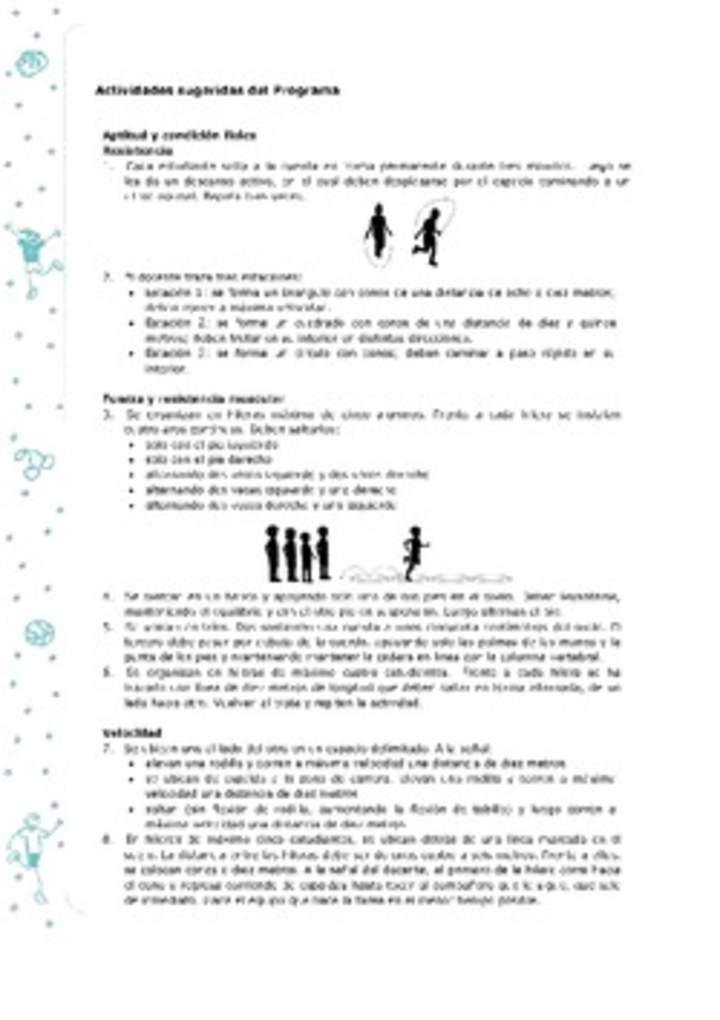 Actividades sugeridas Unidad 1