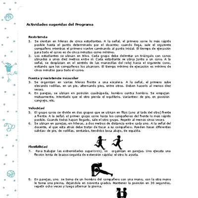 Actividades sugeridas Unidad 1