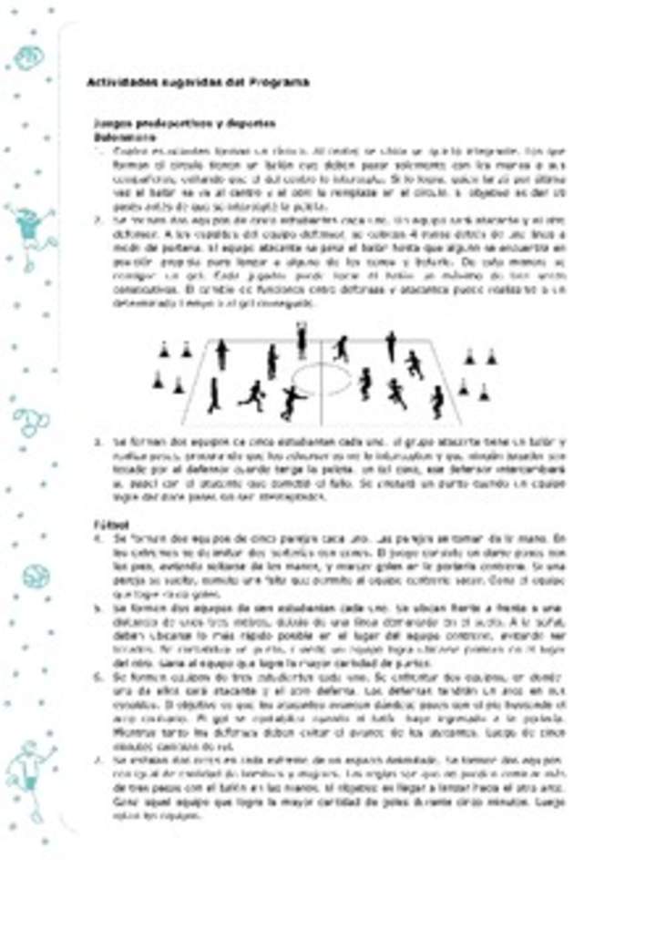 Actividades sugeridas Unidad 2