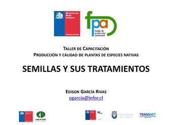 Presentación semillas y tratamientos