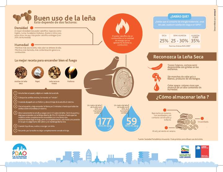 Infografía buen uso de leña 1