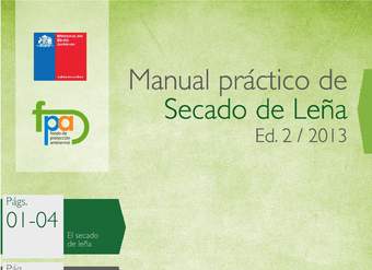 Manual Secado de Leña