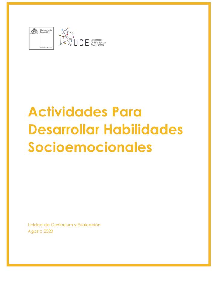 Actividades para desarrollar habilidades socioemocionales