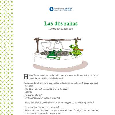 Las dos ranas