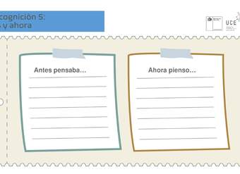 Metacognición 5: Antes y ahora