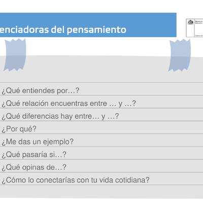 Reflexión 3: Preguntas potenciadoras del pensamiento