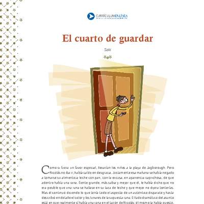 El cuarto de guardar