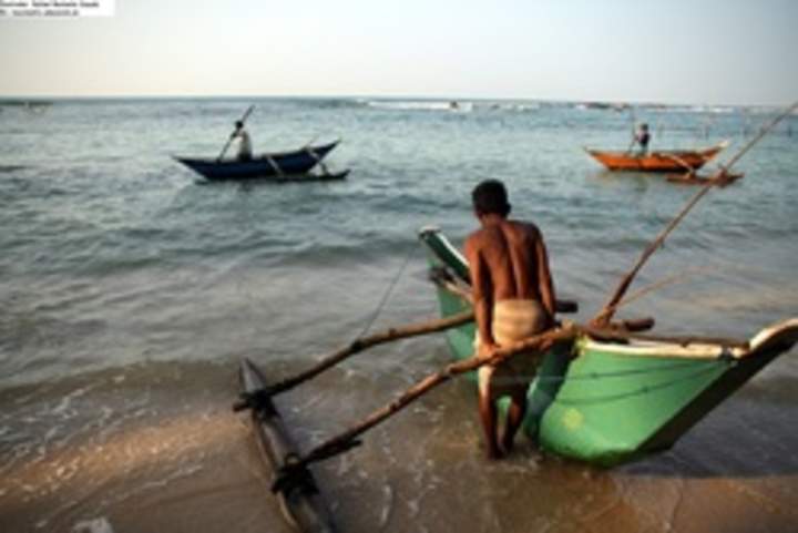 Catamaranes saliendo a la mar