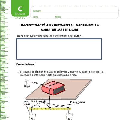 Midiendo la masa