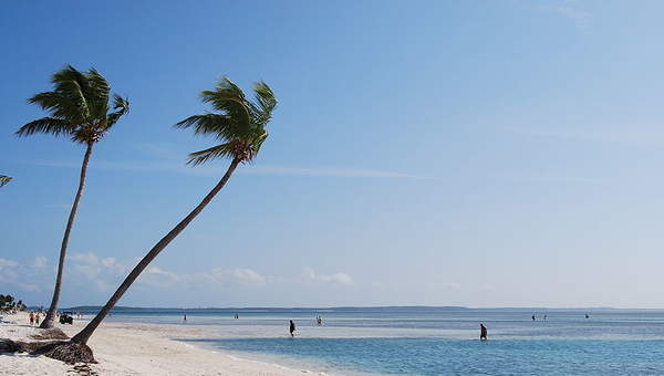 Fotografía de una isla del Caribe