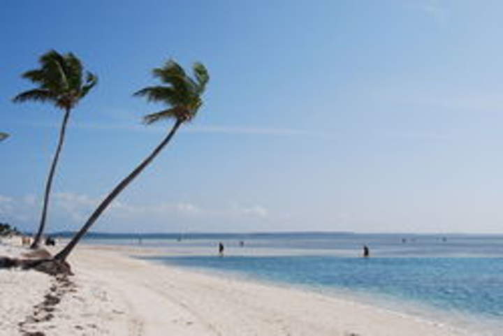 Fotografía de una isla del Caribe