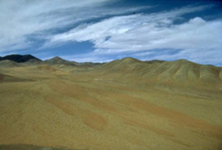 Fotografía del desierto de Atacama