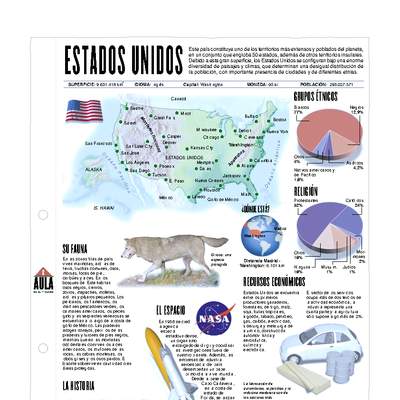 Lectura sobre Estados Unidos