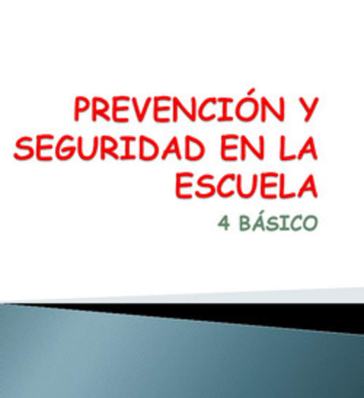 Prevención y seguridad en la escuela