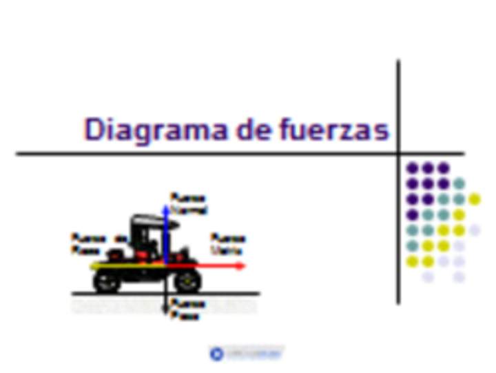 Diagrama de fuerzas