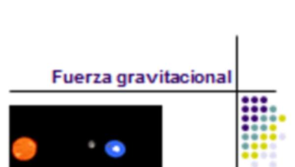 Fuerza gravitacional