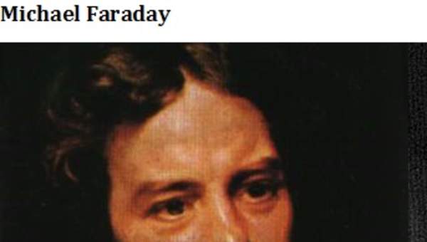 Imagen de Michael Faraday