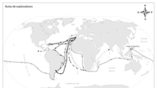 Rutas de exploradores