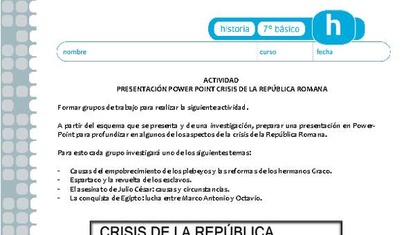 Crisis República Romana