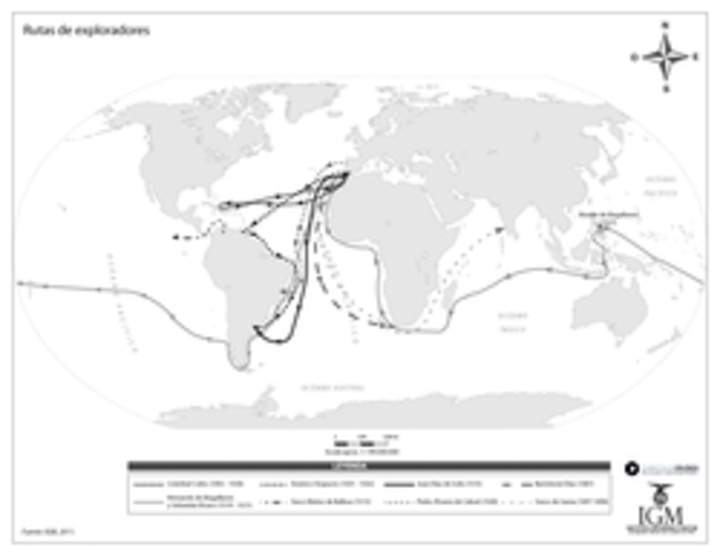 Rutas de exploradores