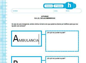 El A, B, C de las emergencias