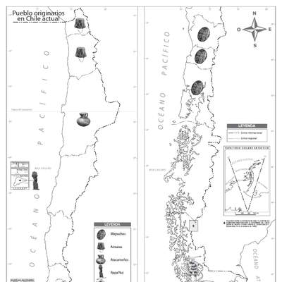 Localización pueblos originarios