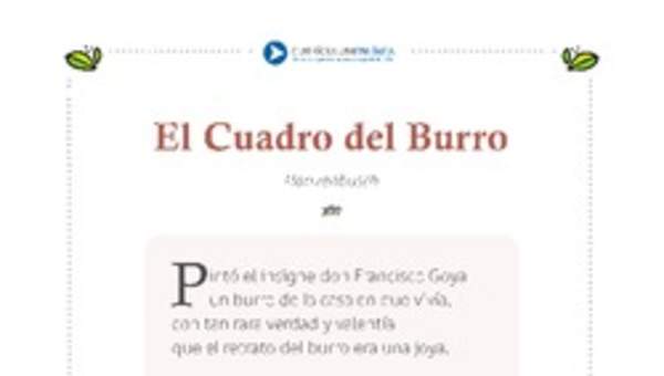 El cuadro del burro