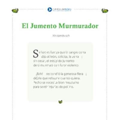 El jumento murmurador