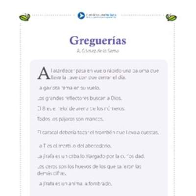 Greguerias