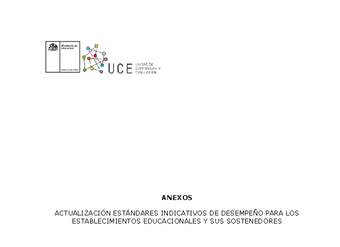 Anexo Estándares Indicativos de Desempeño de Educación Básica y Media (Vigentes)