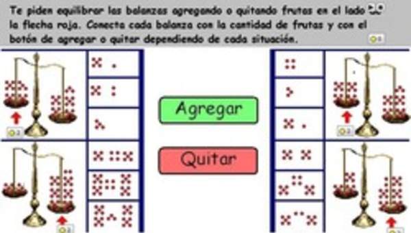 Equilibrar una balanza (I)