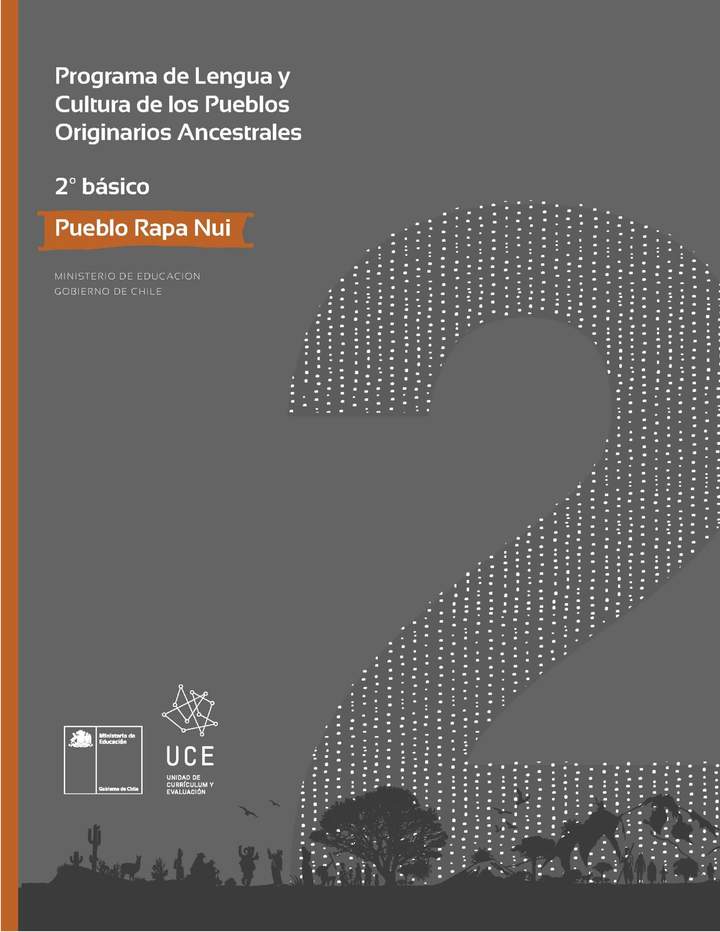 Programa de Lengua y cultura de los pueblos originarios ancestrales 2º básico: Pueblo Rapa Nui