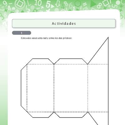 Construyendo prismas utilizando redes