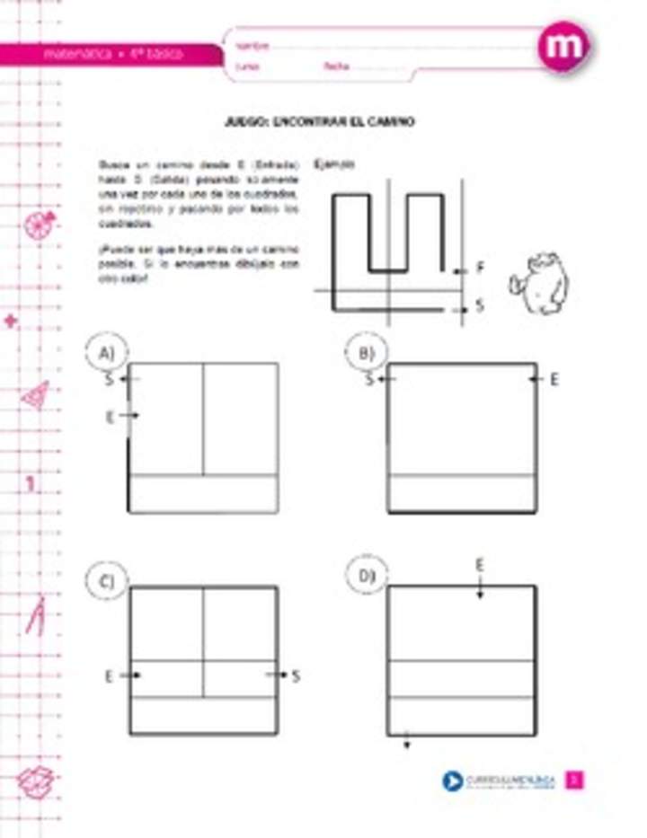 Juego: encontrar el camino