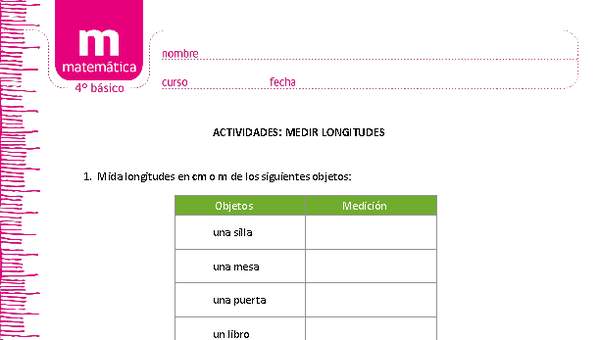 Medir longitudes