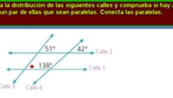 Reconocer rectas paralelas (II)